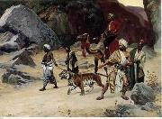 Arab or Arabic people and life. Orientalism oil paintings 122 unknow artist